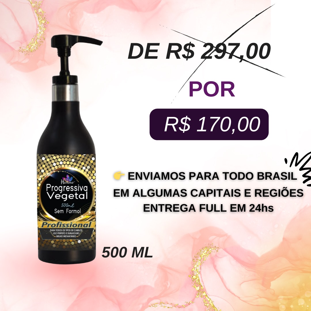 Progressiva Vegetal Havana - 1 unidade de 500ml